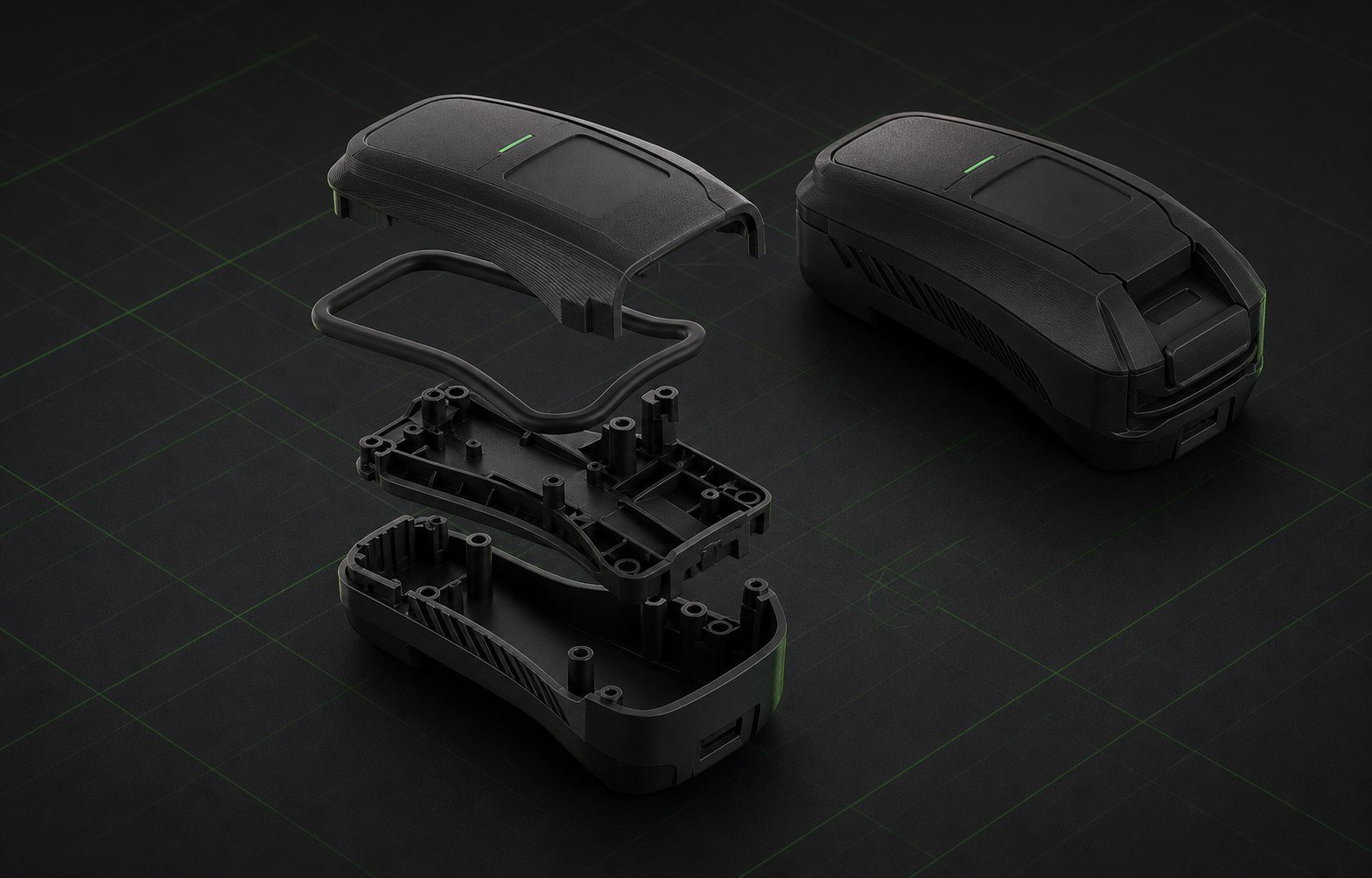 Advanced Prototype Pack rendered CAD prototype model